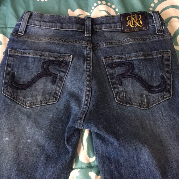 Rock&Republic Dark Wash Bootcut Jeans - Picture 4 of 4